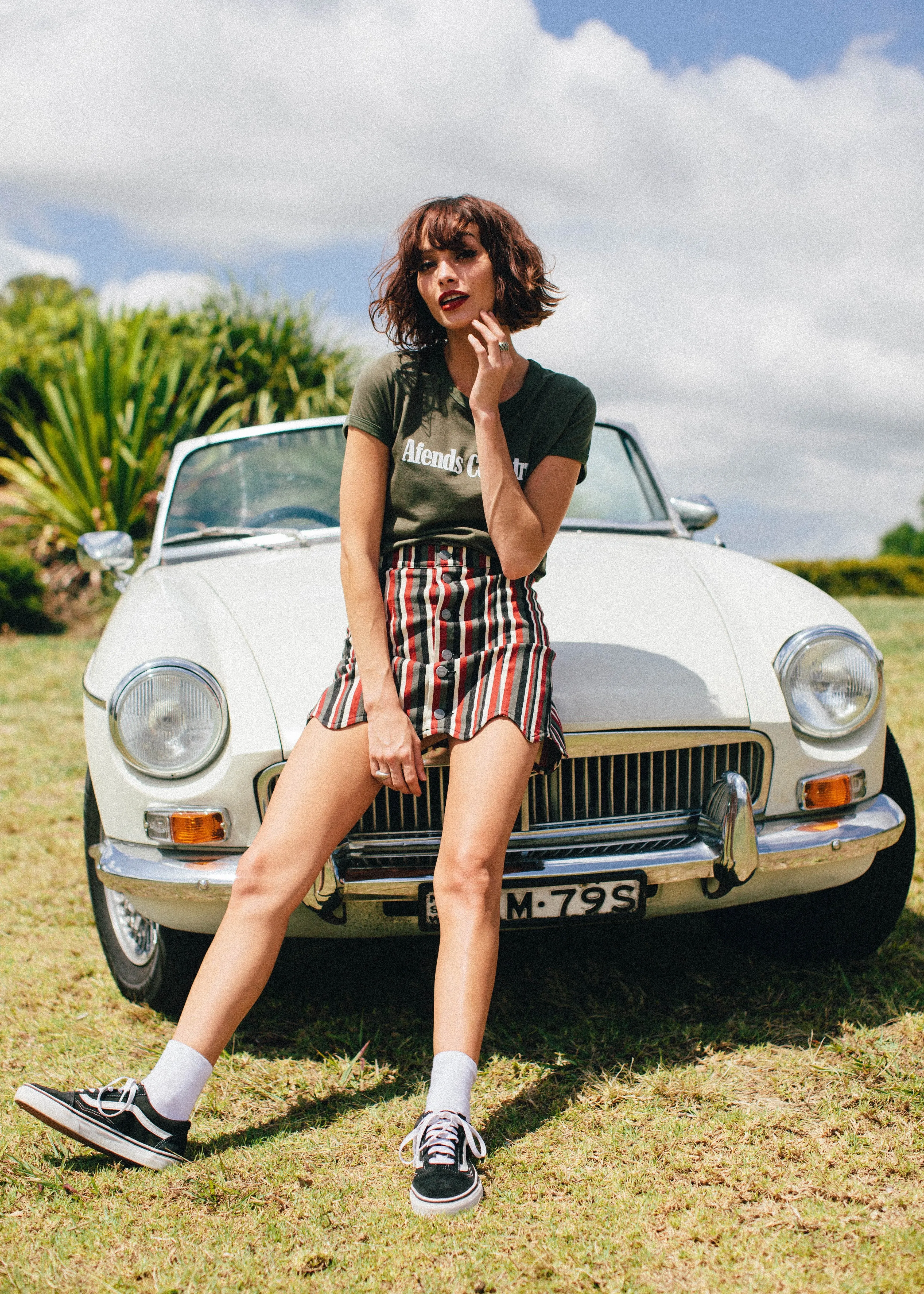 Afends Womens Lucien - Twill Skirt