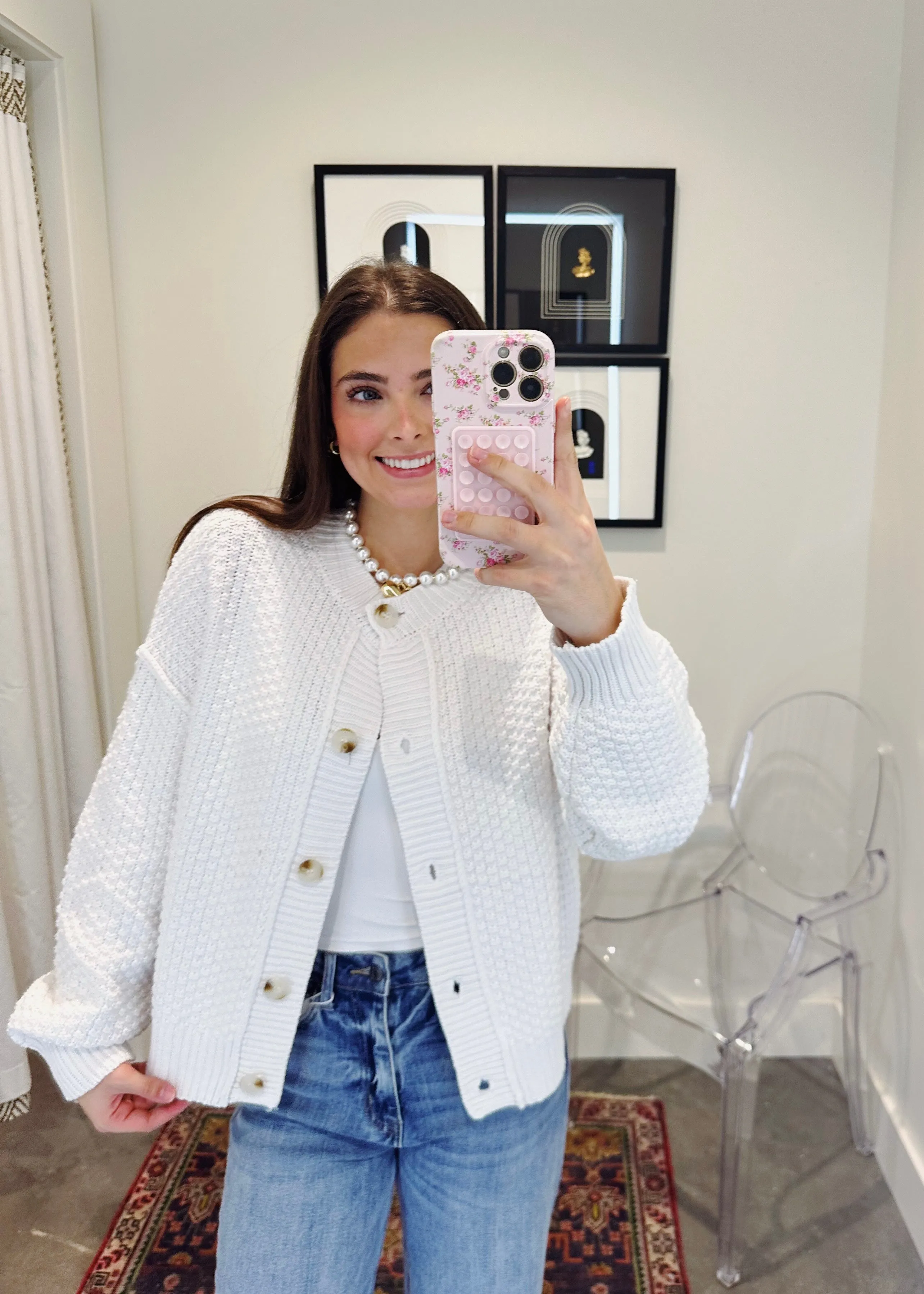 Ashley Textured Cardigan