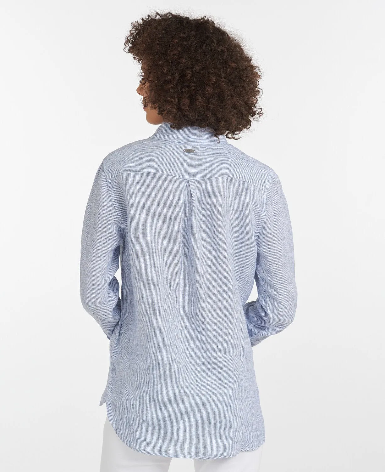 BARBOUR Marine Shirt NAVY/WHITE