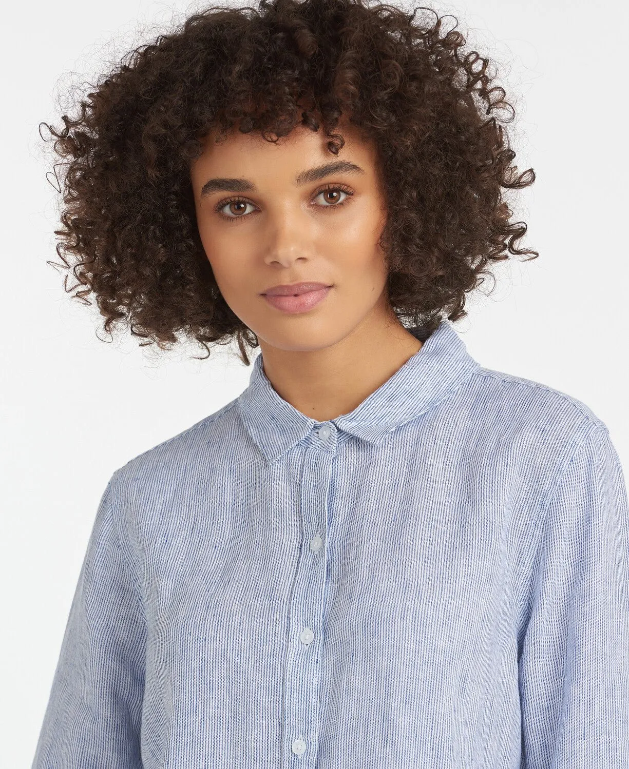 BARBOUR Marine Shirt NAVY/WHITE