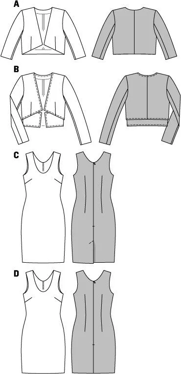 Burda 6773 Misses Dress Pattern | Easy