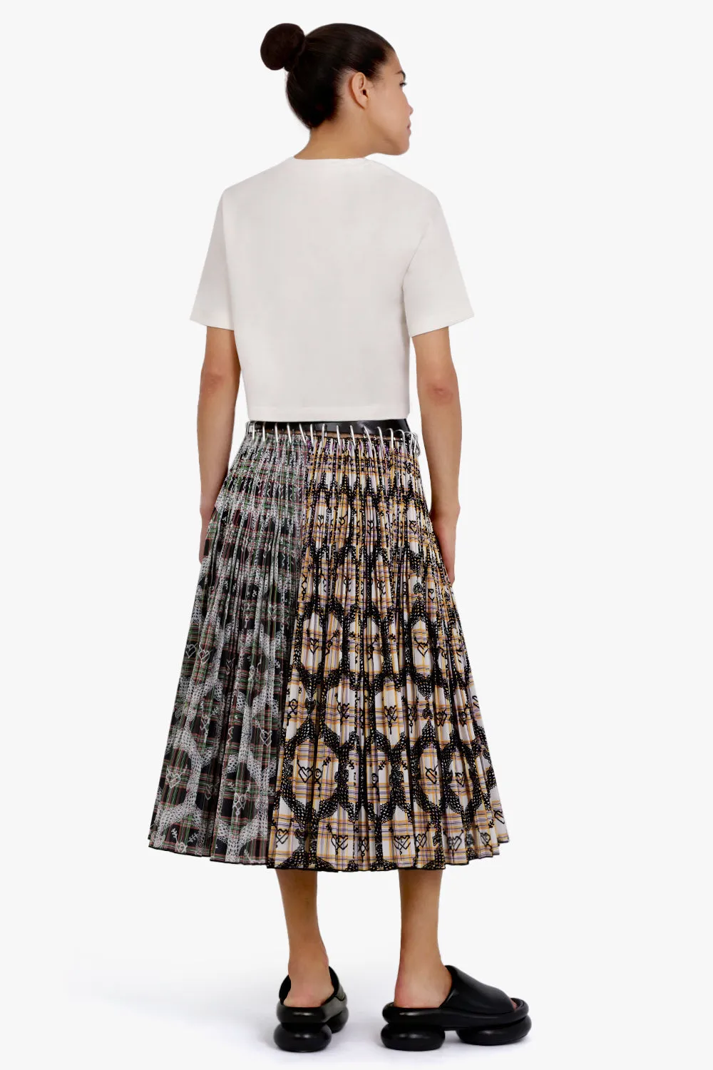 Davos Midi Carabiner Taffeta Skirt | Multi