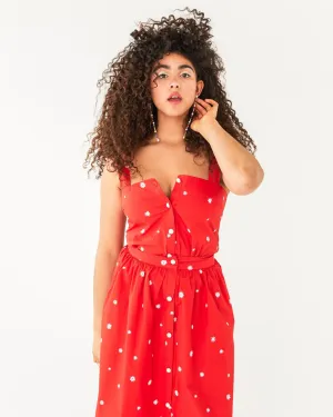 Easy Button-Up Tank - Daisy