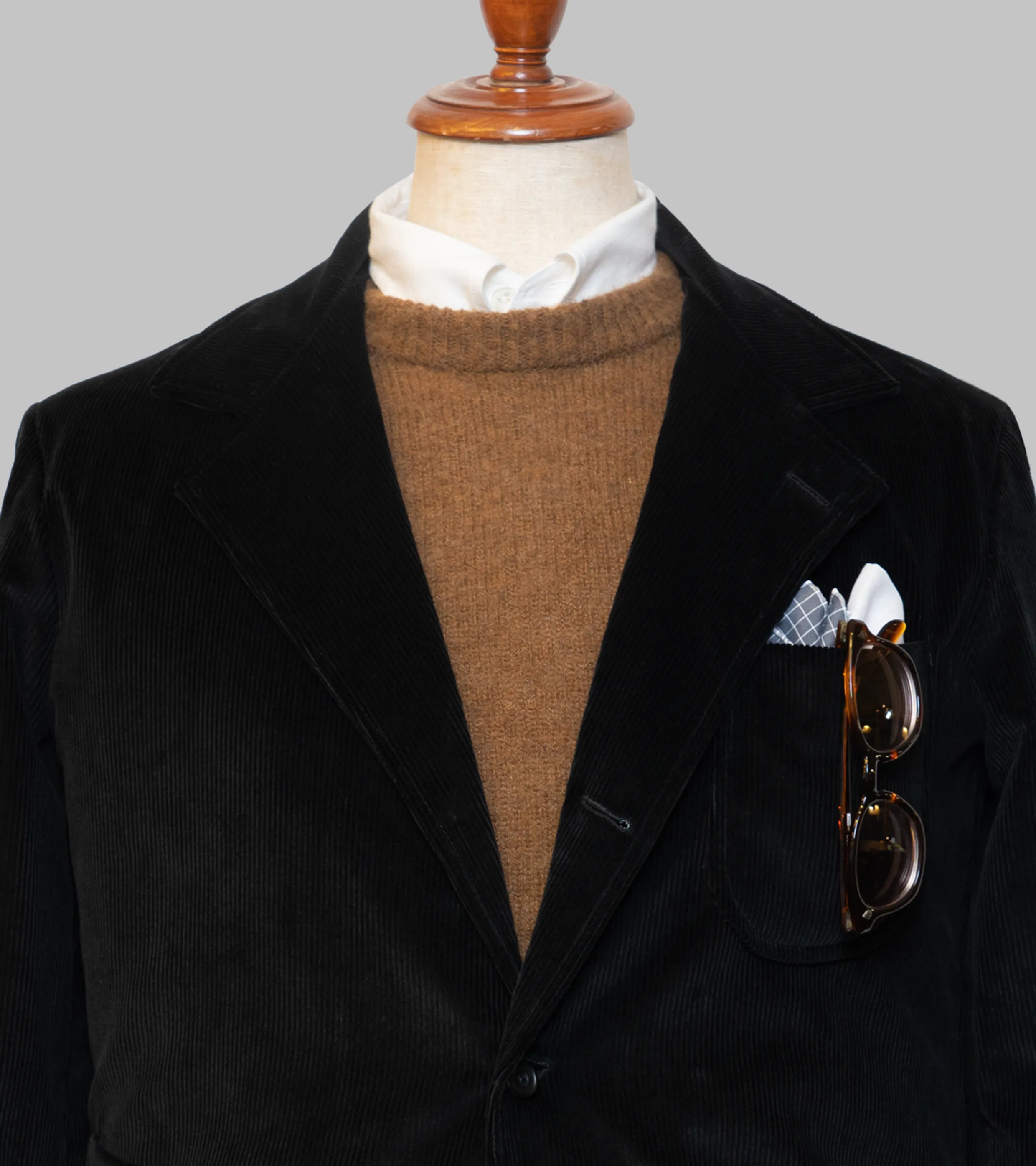 Easy Jacket Corduroy Black
