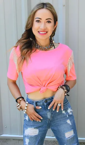 Fab and Festive Rhinestone Tee