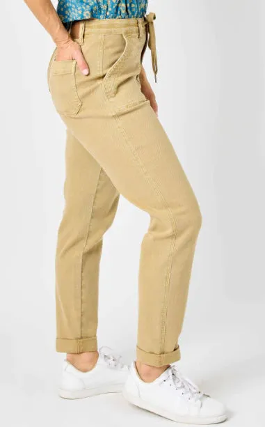 Garment Dyed Cuffed Jogger
