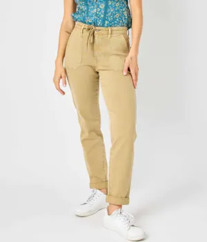 Garment Dyed Cuffed Jogger