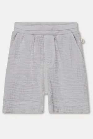 GAUZE BERMUDA SHORTS
