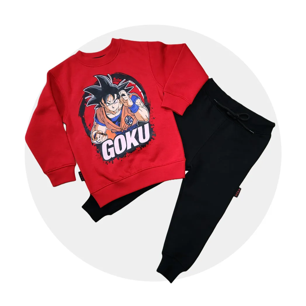 Goku Character Tracksuit for Little Heroes
