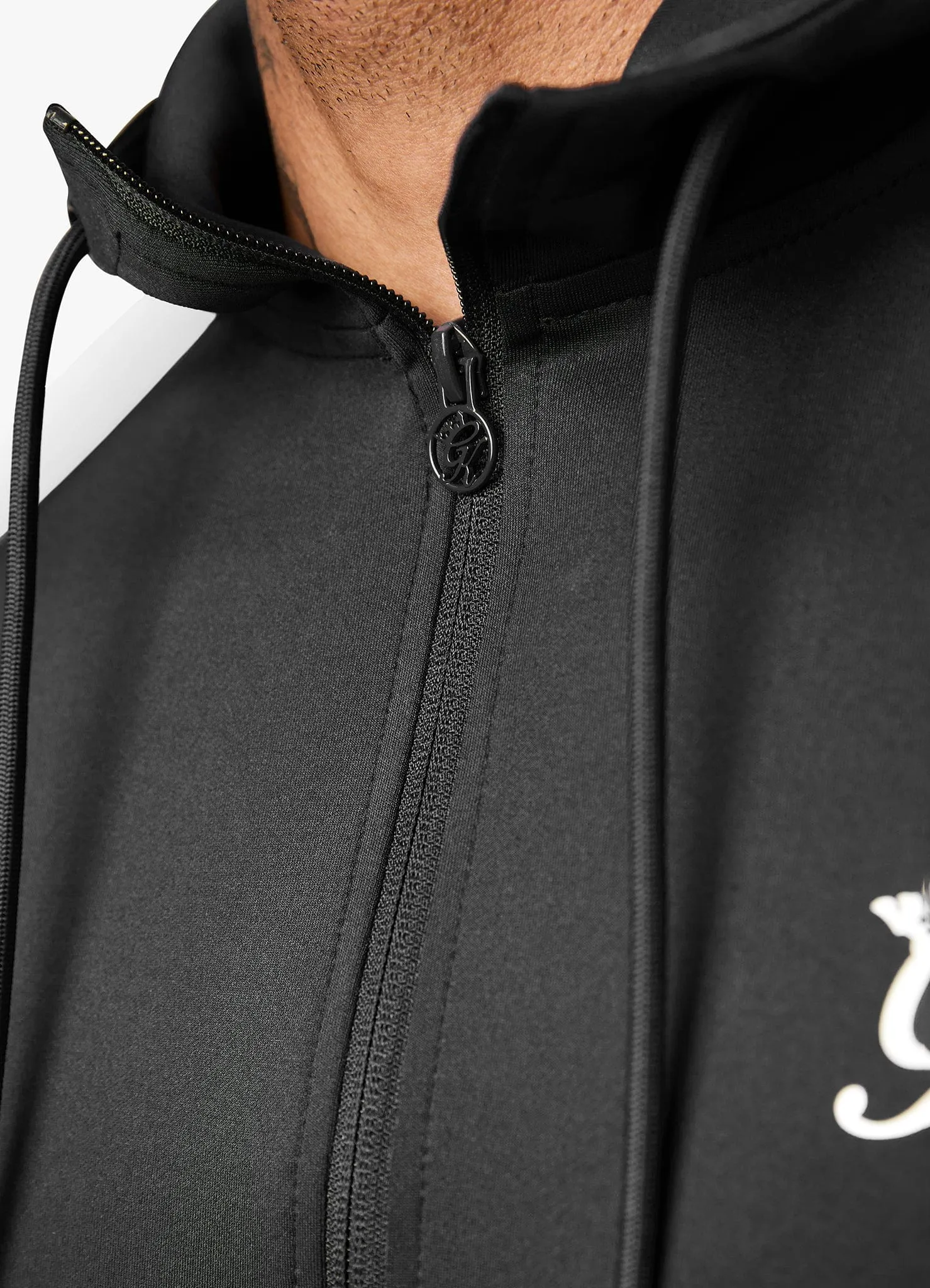 Gym King Core Plus Poly Tracksuit - Black
