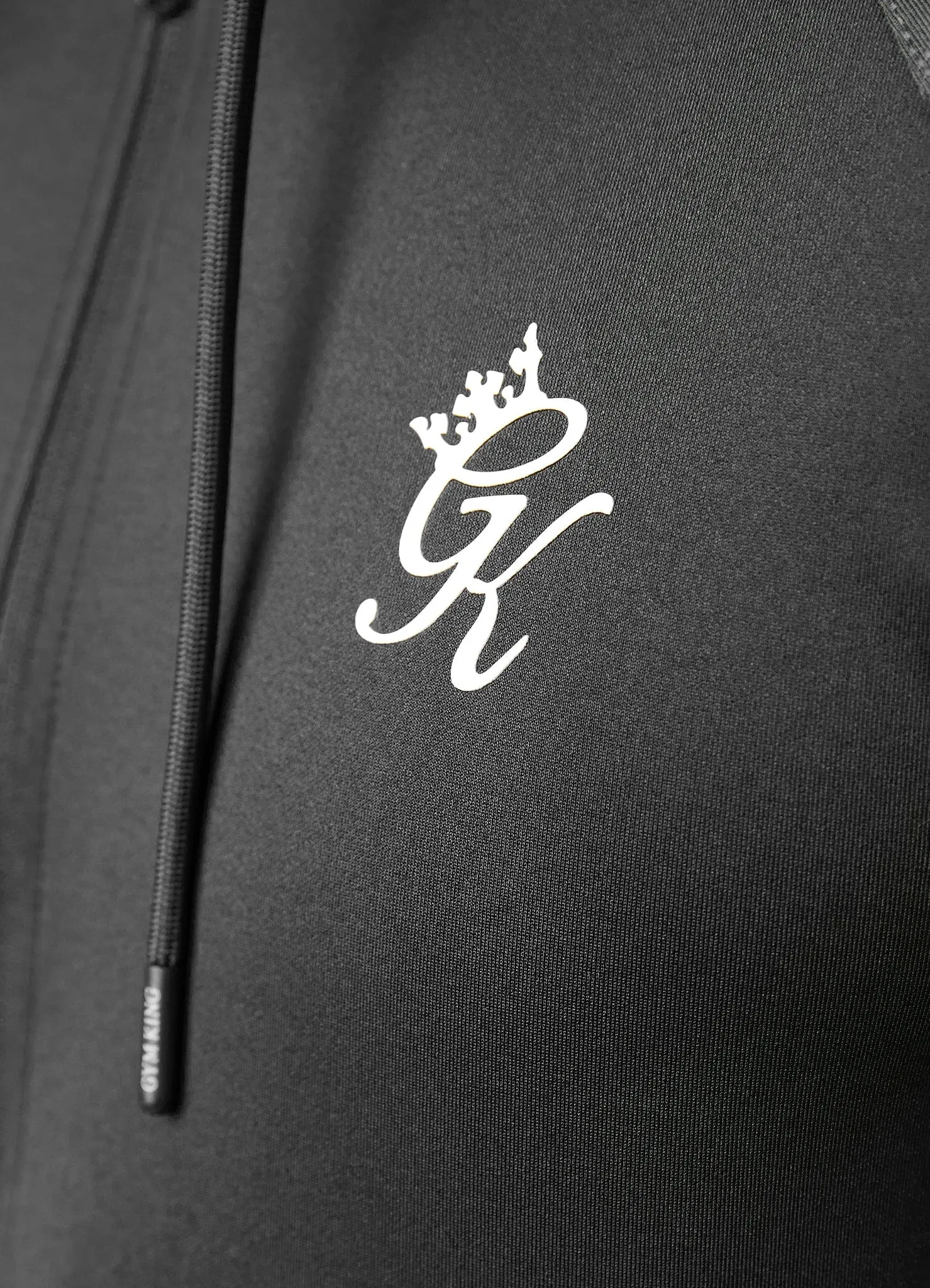 Gym King Core Plus Poly Tracksuit - Black