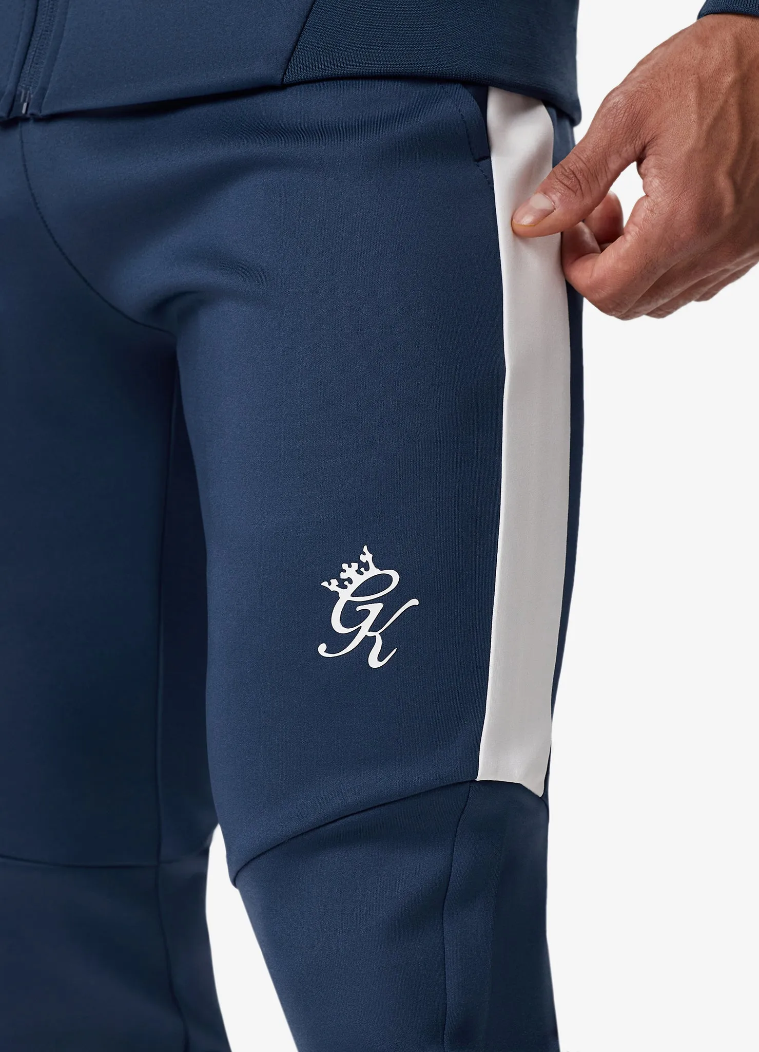 Gym King Core Plus Poly Tracksuit - Moonlight Blue