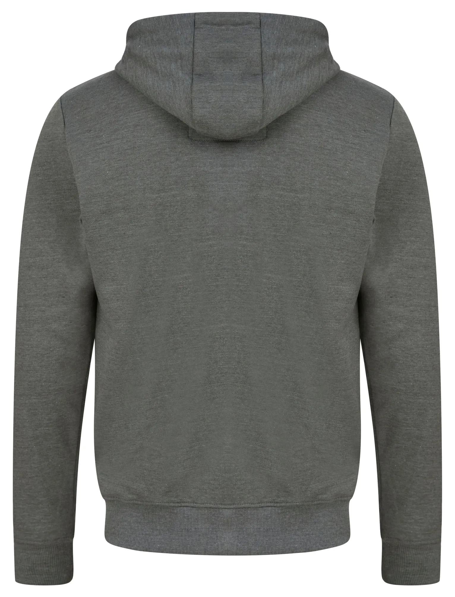 Invex 2pc Hoody & Jogger Brushback Fleece Tracksuit Co-ord Set in Mid Grey Marl - Tokyo Laundry
