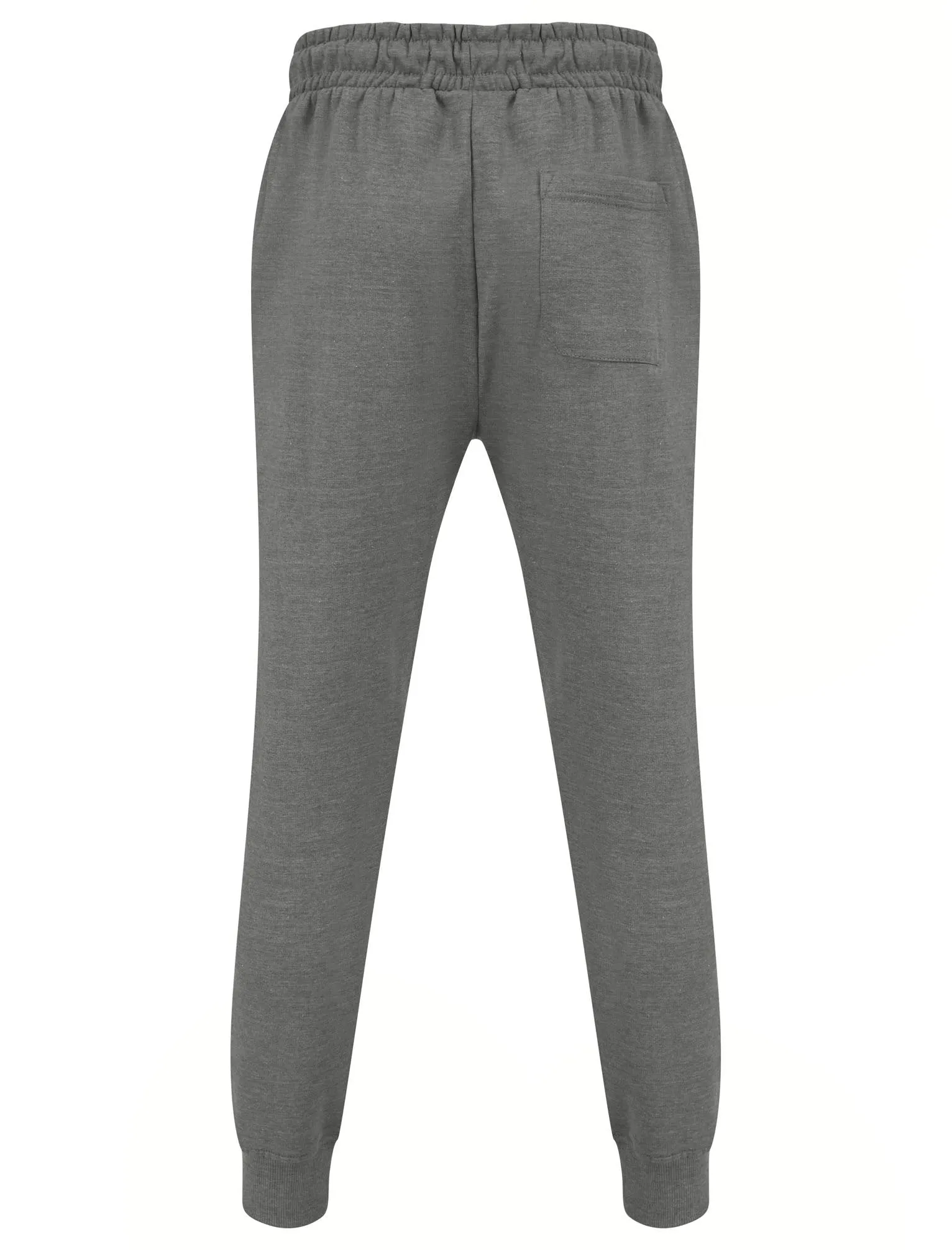 Invex 2pc Hoody & Jogger Brushback Fleece Tracksuit Co-ord Set in Mid Grey Marl - Tokyo Laundry