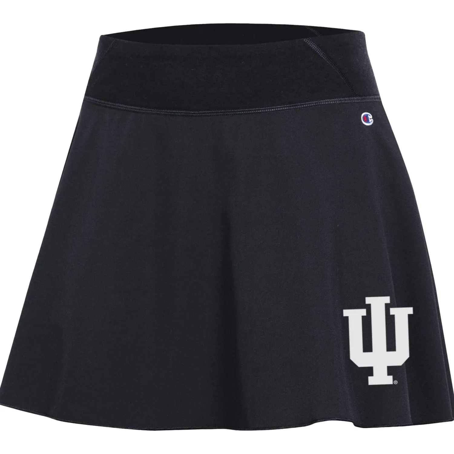 Ladies Indiana Hoosiers Fan Black Skirt