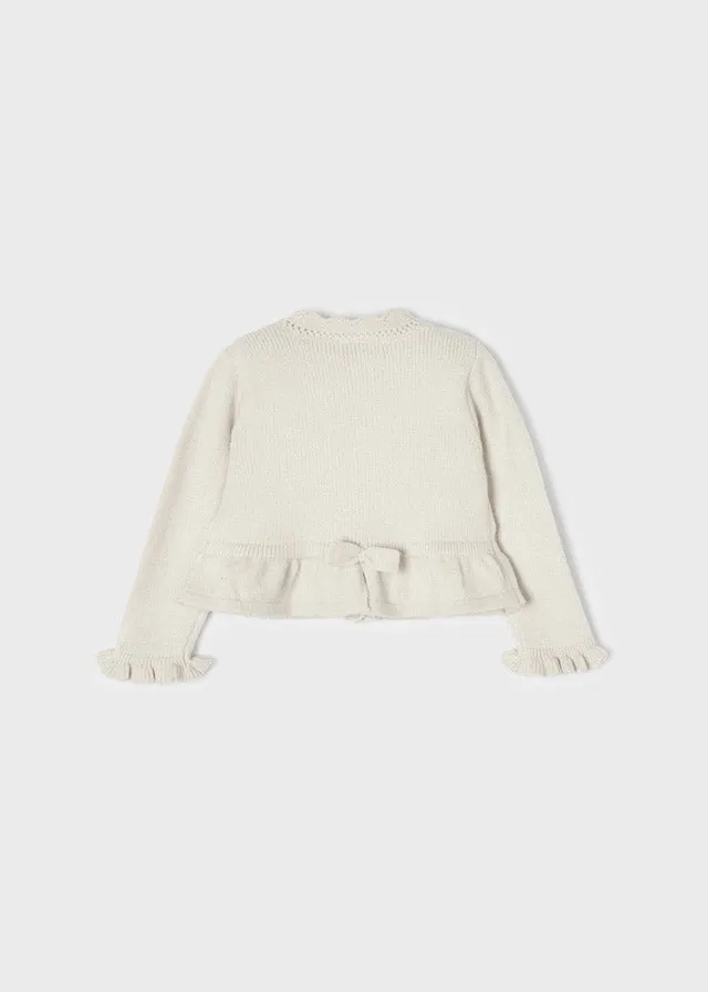 Mayoral Baby Knitting Bolero Cardigan _Off White 2315-046