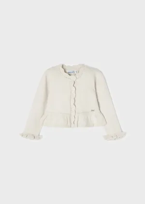 Mayoral Baby Knitting Bolero Cardigan _Off White 2315-046