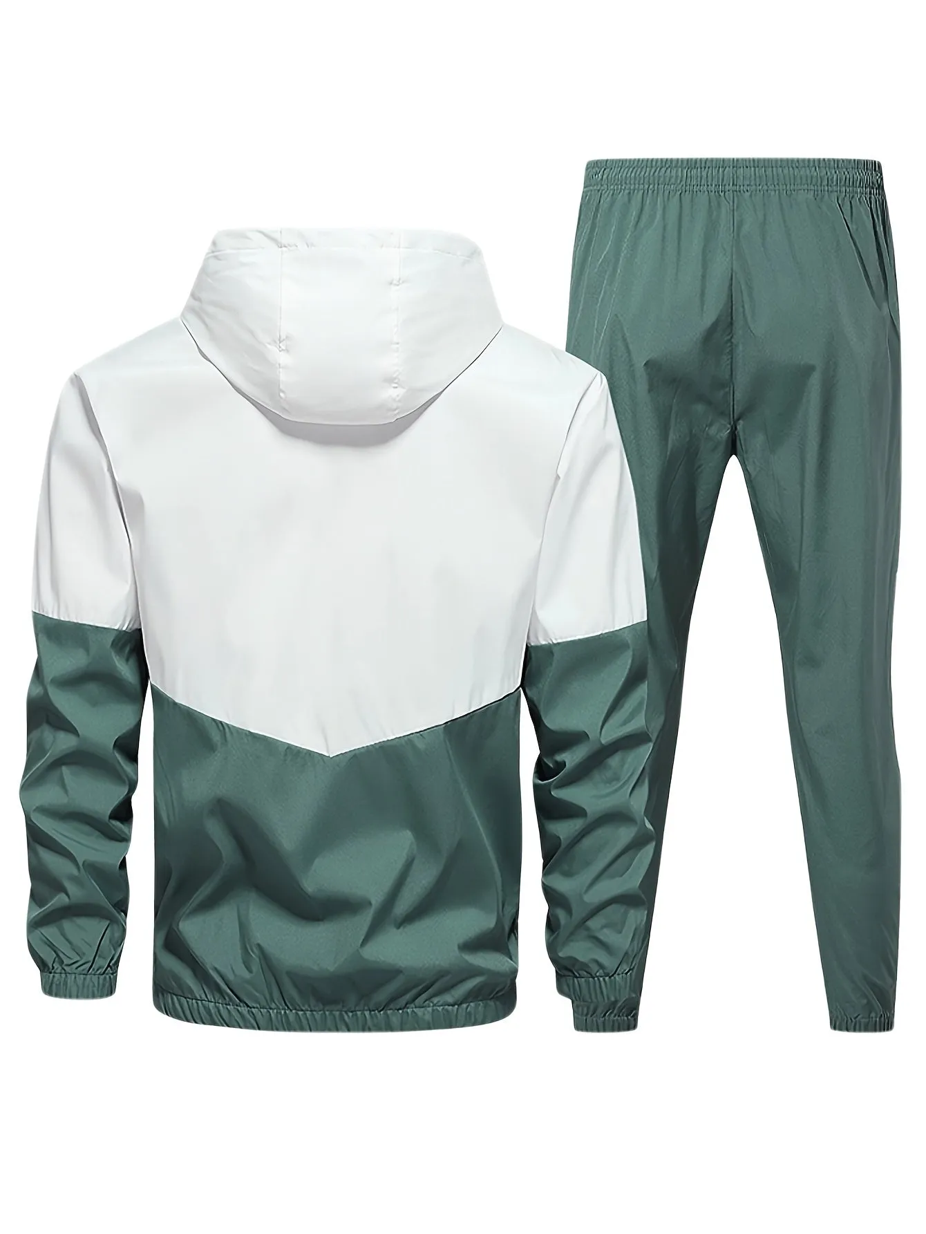 Men's Jacket & Joggers Casual Tracksuit Set with Full Zip | Perfect for All-Season Comfort
