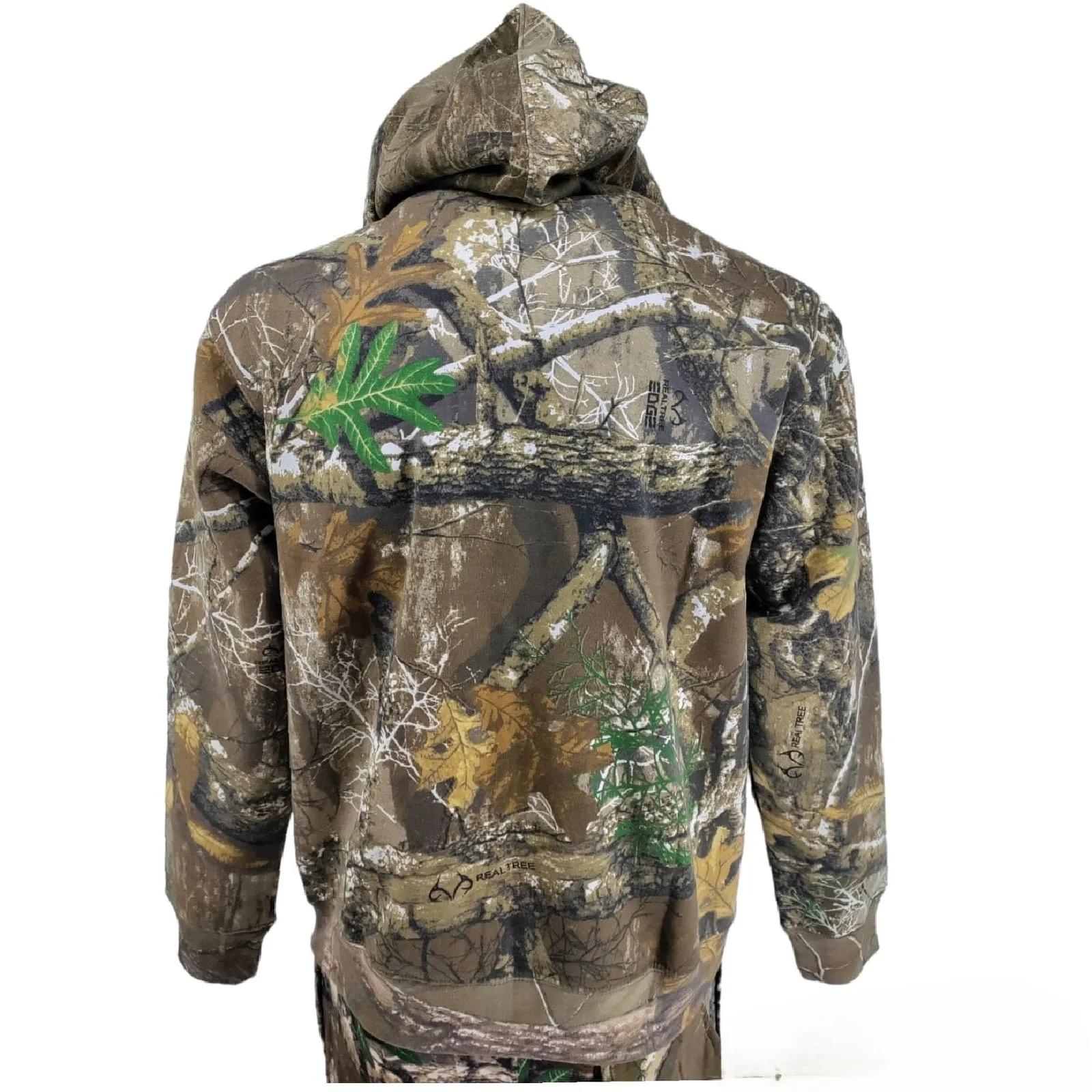 Mens Jungle Print Tracksuit 2pcs Full Set Trouser Hoodie Hunting Combat Sweat