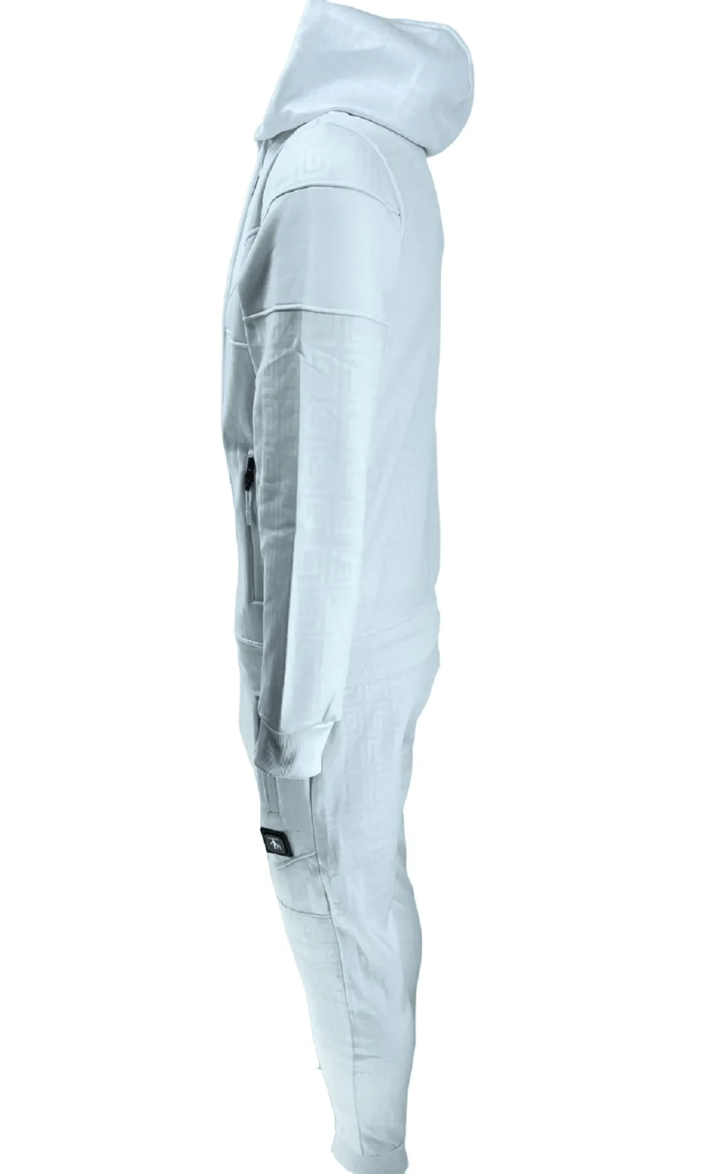 Mens TiM Tracksuit Set Men Printed Urban Hip Hop Top Bottoms Joggers 2ps Outfit