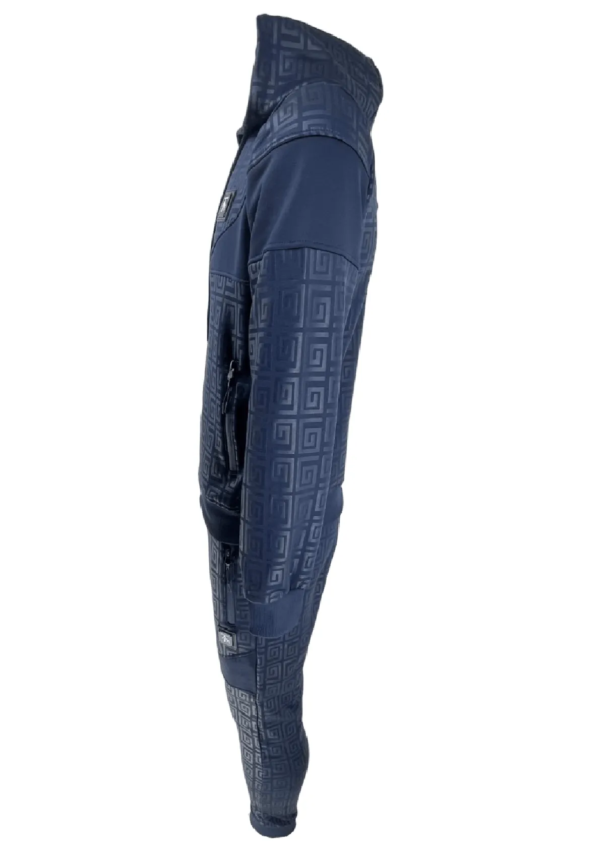 Mens TiM Tracksuit Set Men Printed Urban Hip Hop Top Bottoms Joggers 2ps Outfit