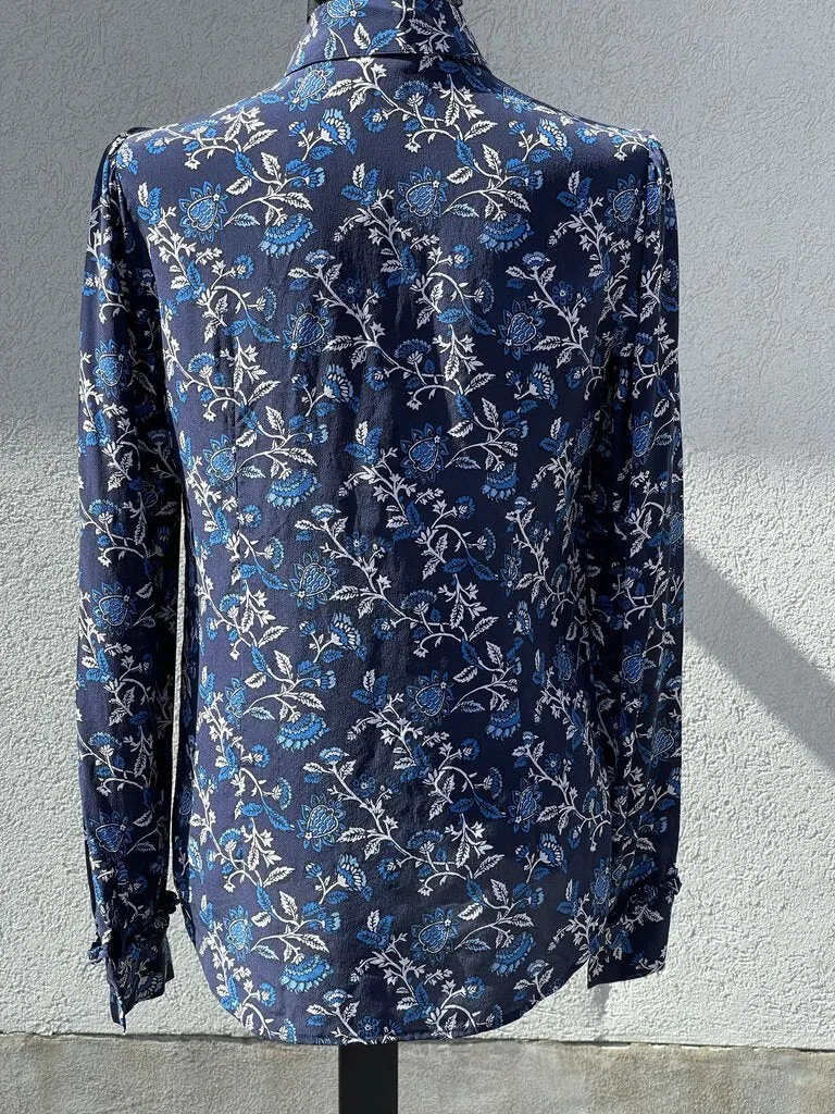Michael Kors Silk Ruffle Blouse 2