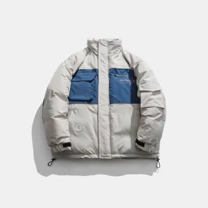 MR CZCHN EIGHT FACE URBAN HIGH NECK UNISEX CASUAL JACKET