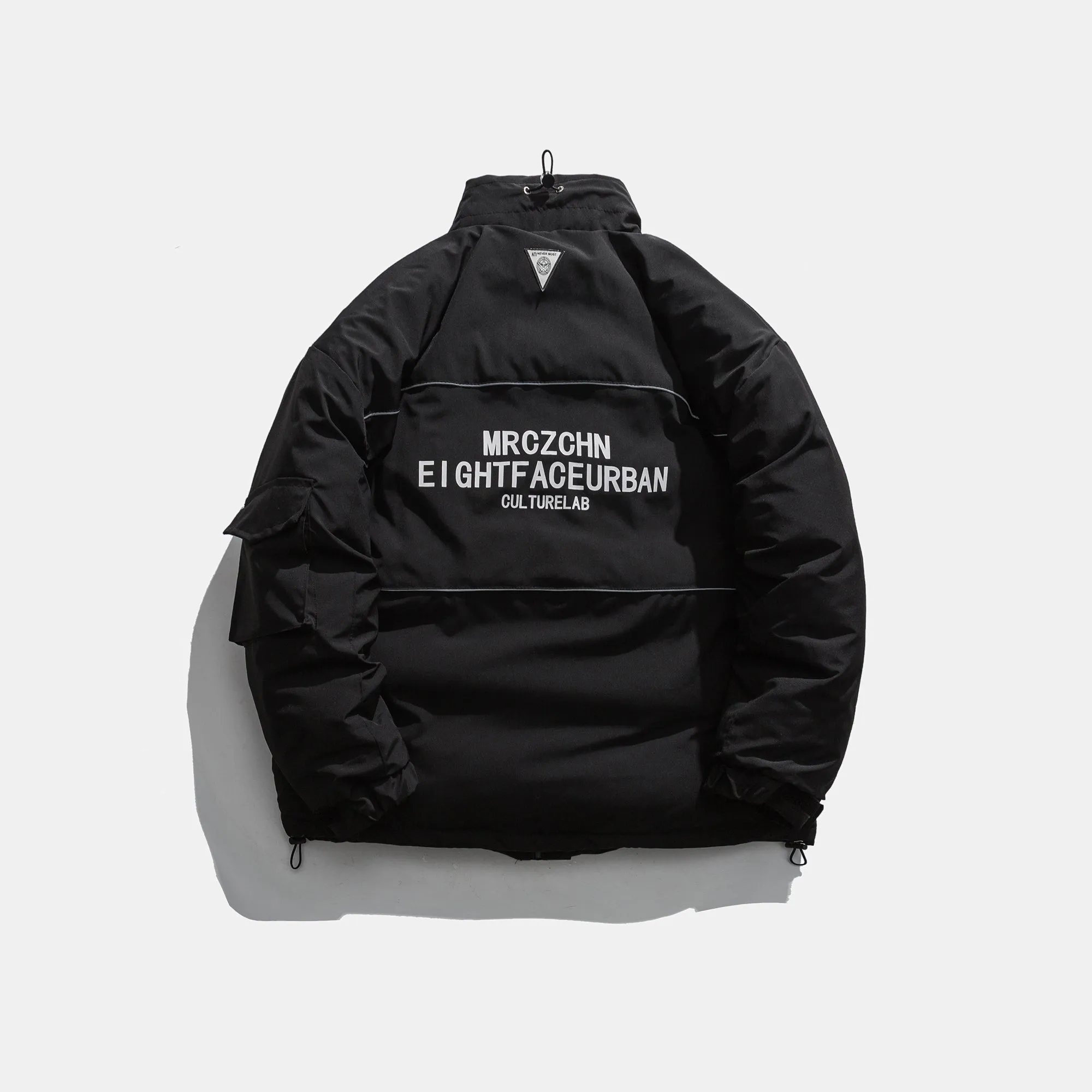 MR CZCHN EIGHT FACE URBAN HIGH NECK UNISEX CASUAL JACKET