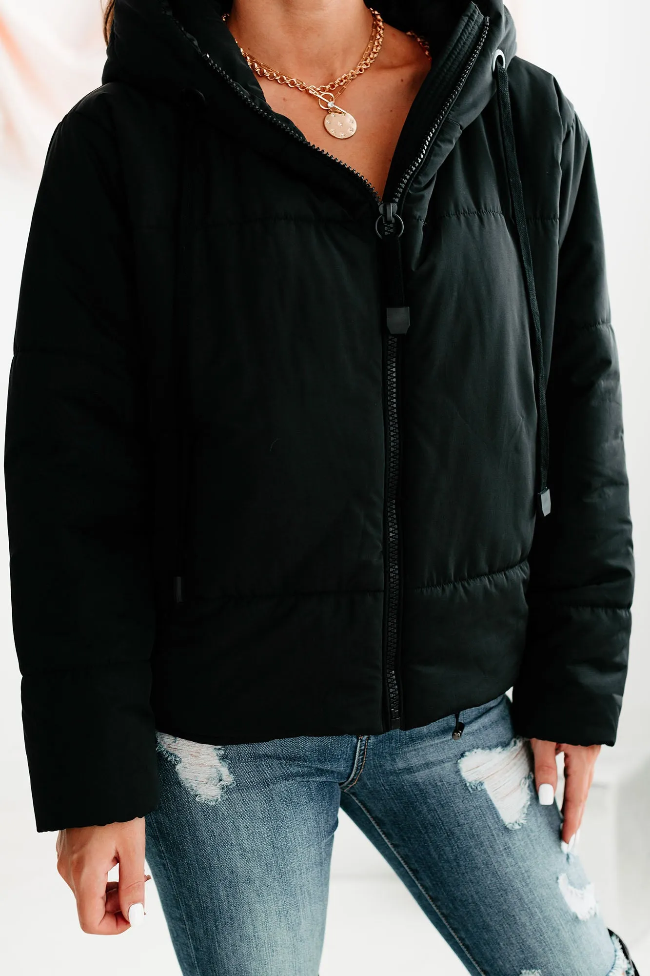 Puffer Than You Puffer Jacket (Black)