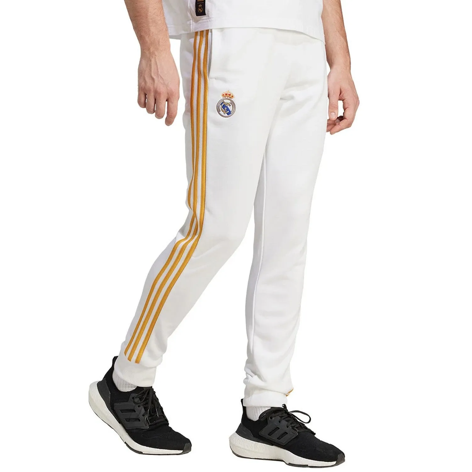 Real Madrid Casual 3S hooded presentation tracksuit 2023/24 - Adidas