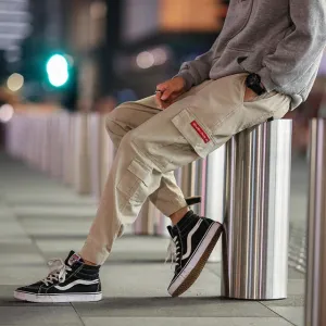 Streetwear Cargo Pants Men's Sweatpants Male Tracksuit Bottoms Hip Hop Black Joggers for Men Sports Pants Mens Trousers 2021 New