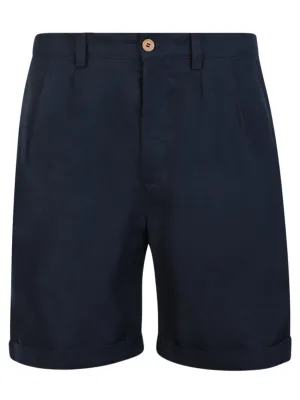 Stromboli linen black shorts
