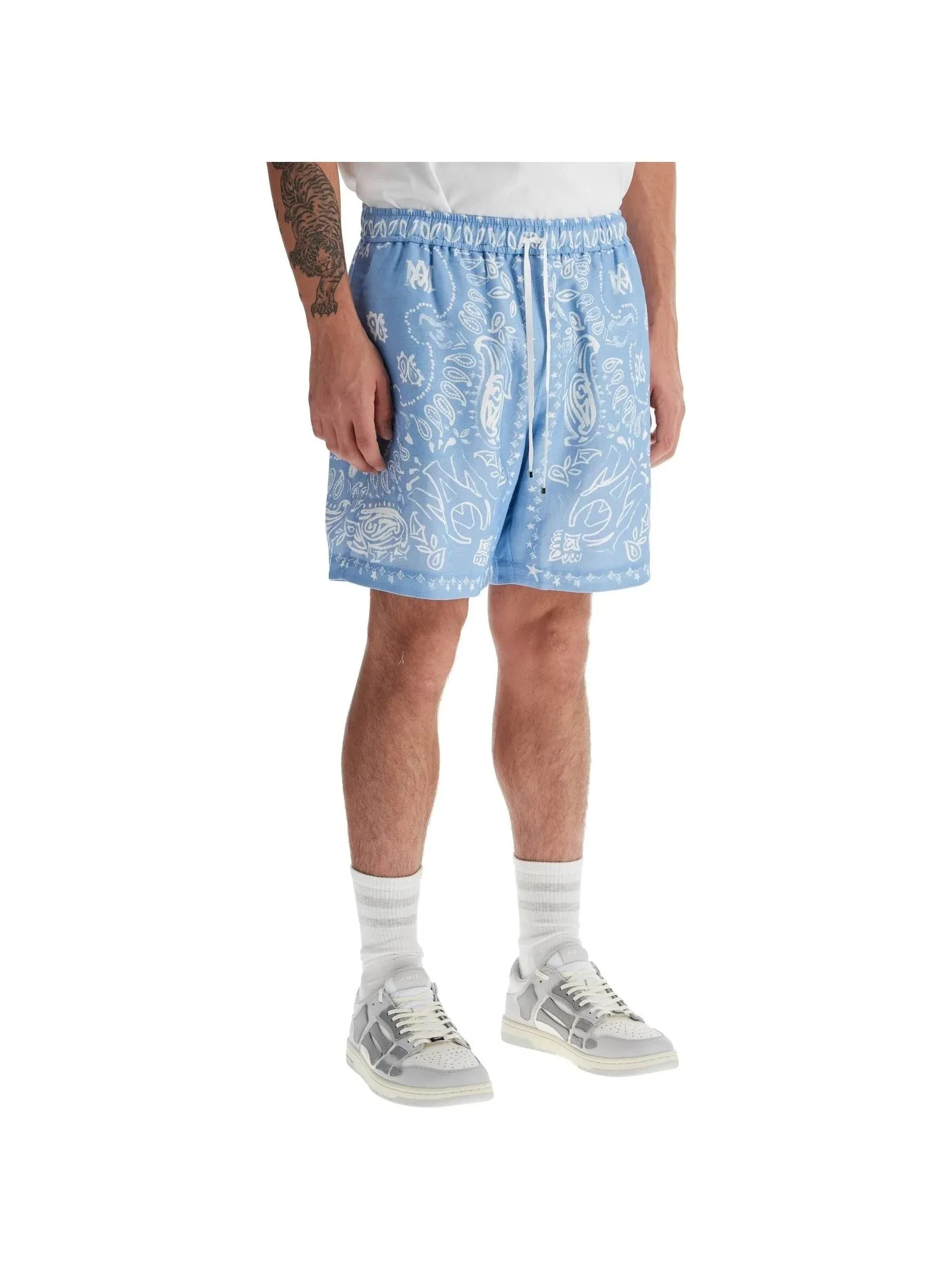 Watercolor Bandana Shorts