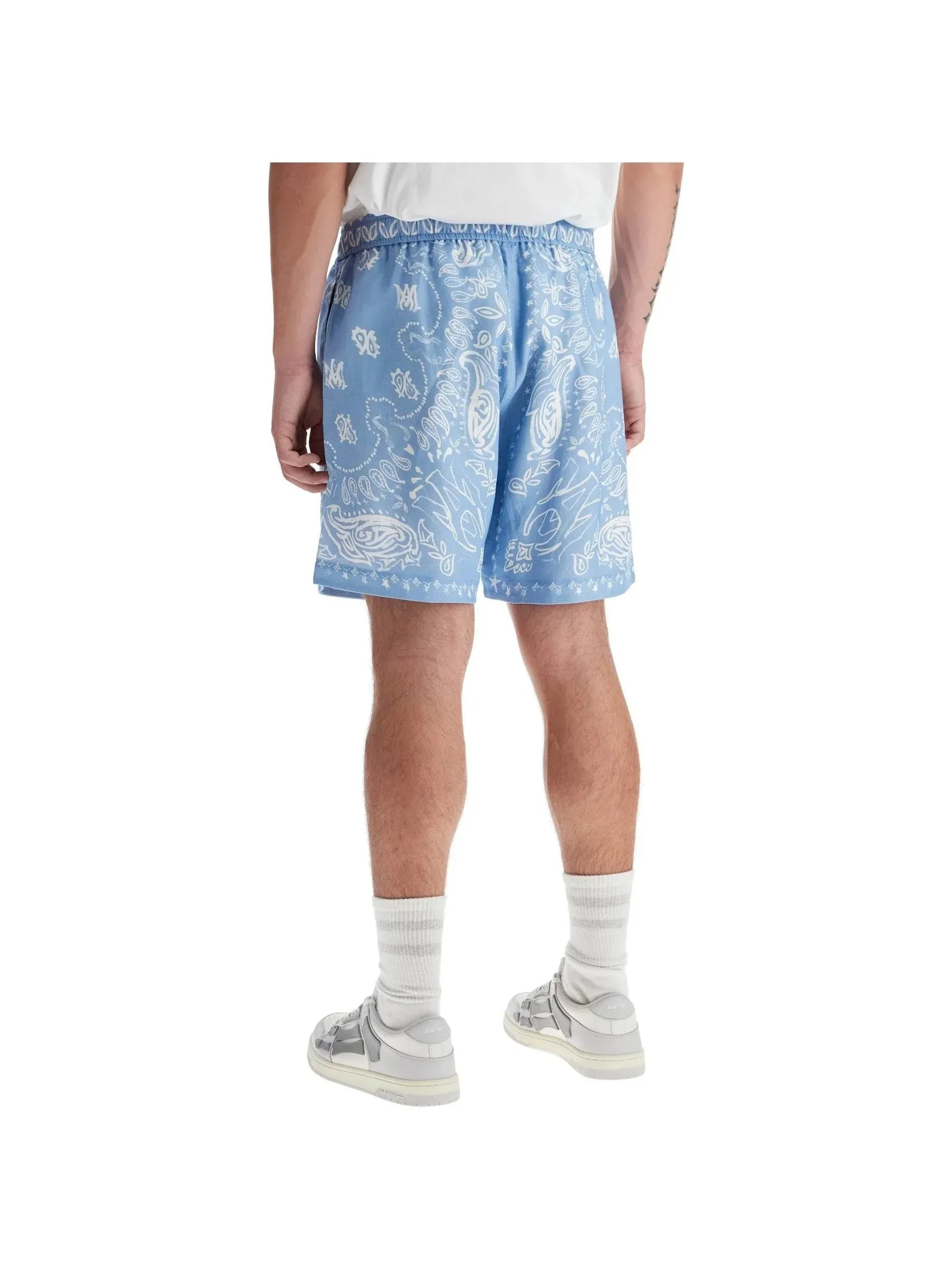Watercolor Bandana Shorts