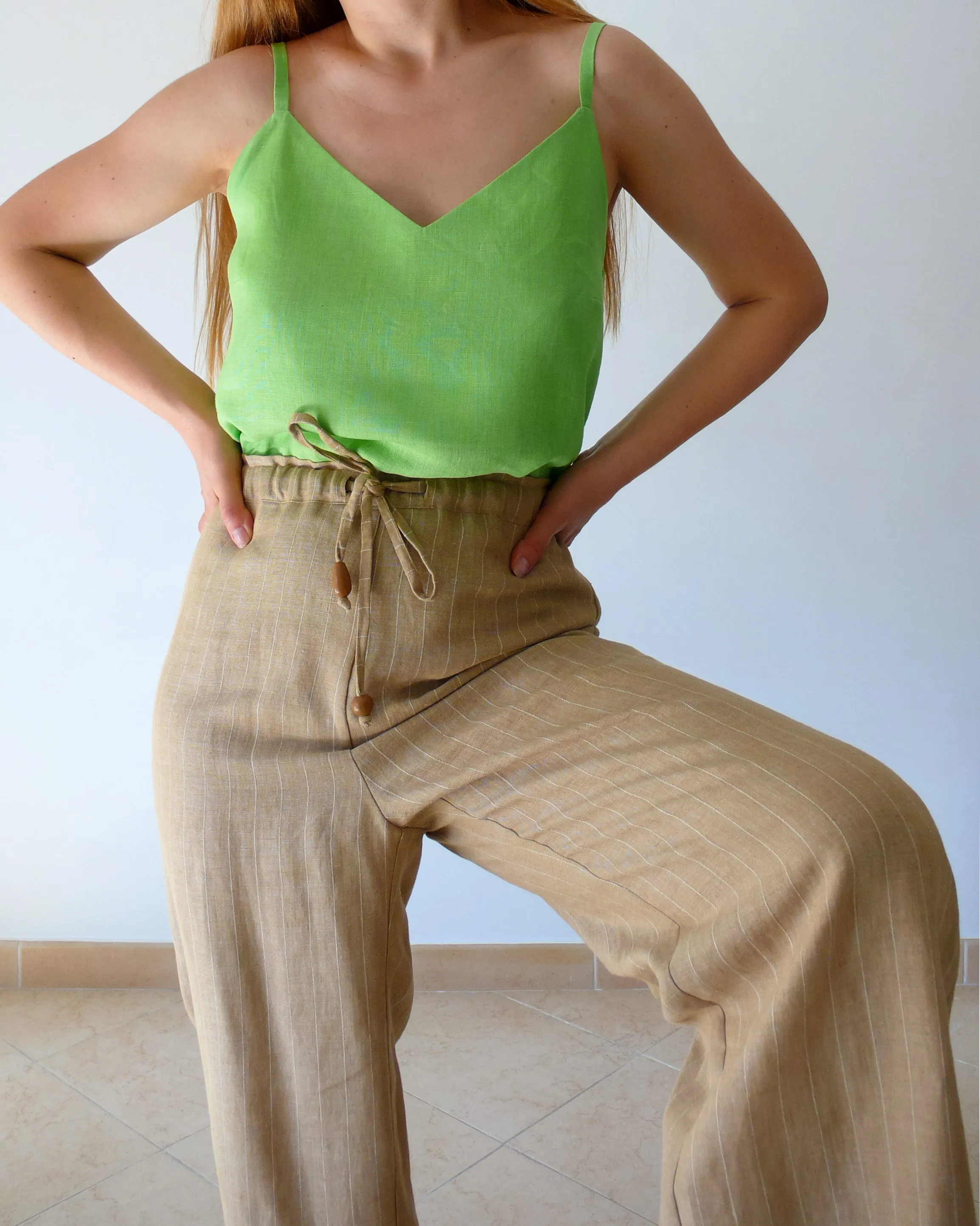 Wide Leg Pants Sewing Pattern N.87