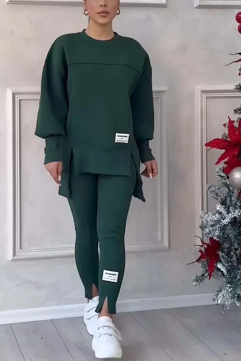 Women's 2 Piece Pullover Tracksuit