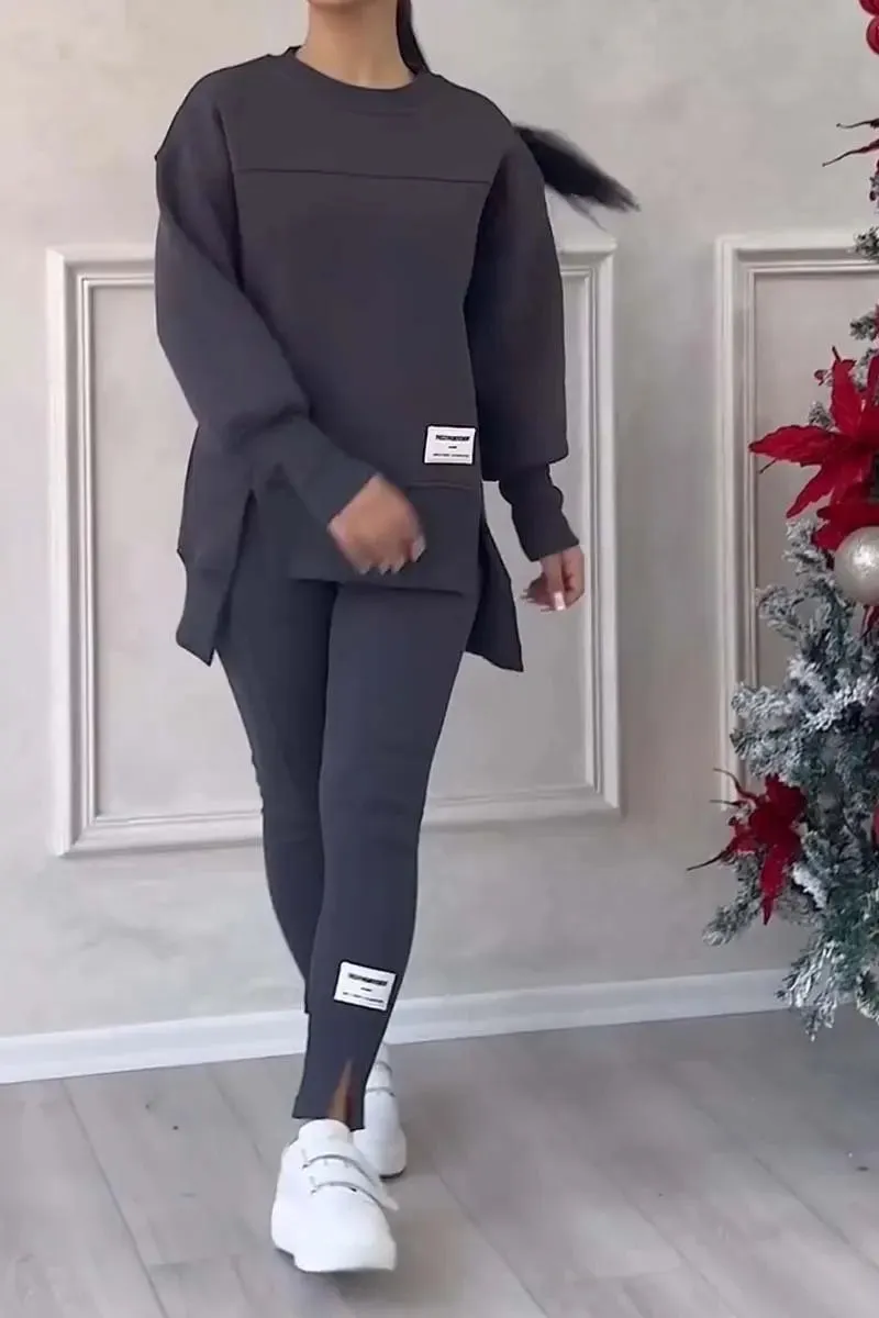 Women's 2 Piece Pullover Tracksuit