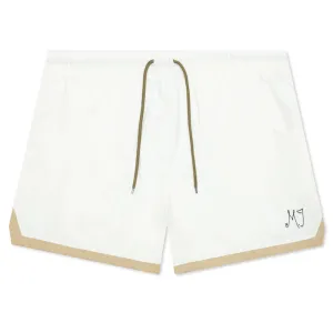 Woven Shorts Women's - Sail/Team Gold/Brown Kelp