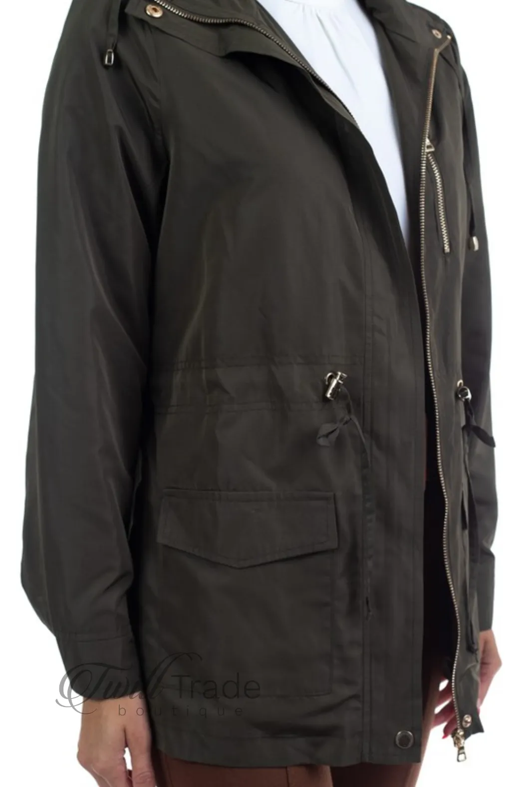 Zip Up Utility Jacket