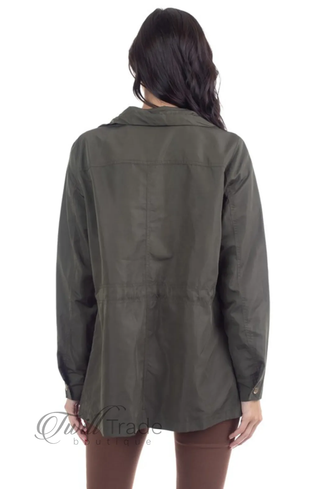 Zip Up Utility Jacket